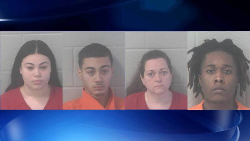 These four people have been arrested in connection with the death of Braxton Singleton. Julius Dennis and Amin Ya-Sin have been charged with murder. Eva and Kristiana Simmons have been charged with tampering with evidence.