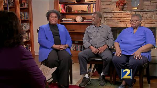 Condace Pressley goes one on one with Democrat Stacey Abrams and her parents