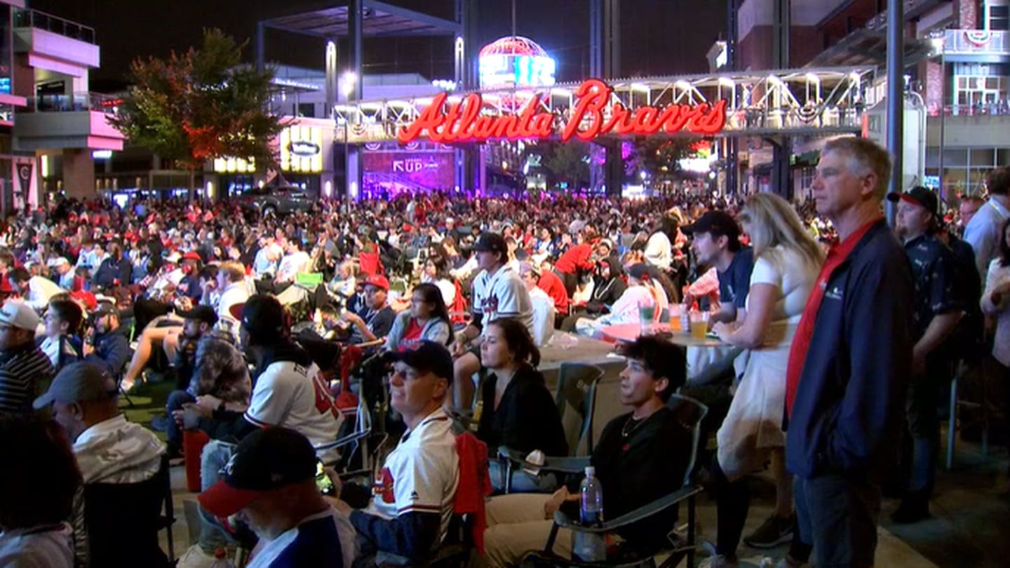 Can't make it to LA? Braves hosting NLCS watch parties at the