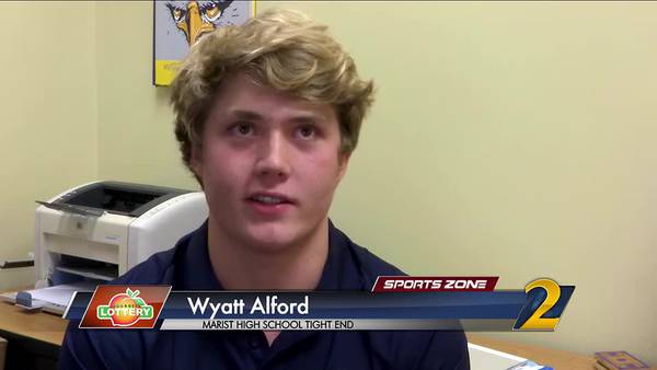 Marist's Wyatt Alford: Georgia Lottery Scholar Athlete