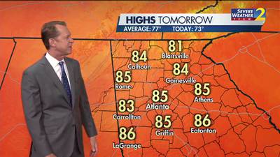 Clear skies and warm weather for Wednesday