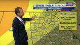 Level 1 out of 5 risk for severe storms across metro Atlanta Friday night, early Saturday