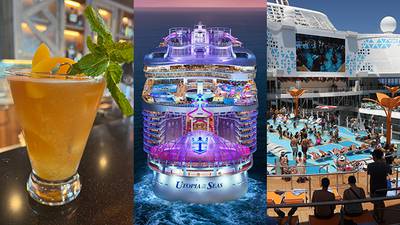 PHOTOS: Utopia of the Seas-World's 2nd largest cruise ship sails from Florida