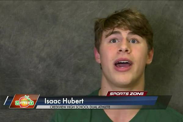 Creekview's Isaac Hubert: Georgia Lottery Scholar Athlete