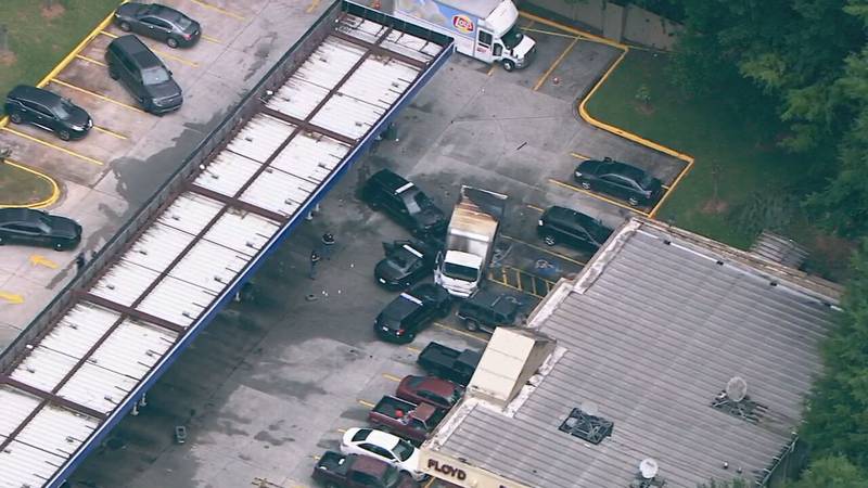 Officer-involved shooting at Cobb County gas station