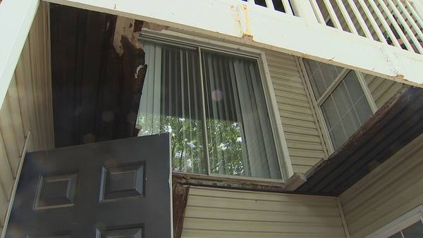 Complex where balcony collapsed sending woman to hospital has dozens of code violations