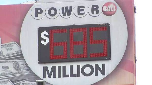 Could today be the day? Tonight’s Powerball jackpot at $685 million