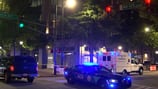 Man arrested after shooting at officer on Peachtree Street