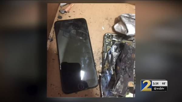 Woman says she found out 'brand-new' iPhone was counterfeit after it exploded