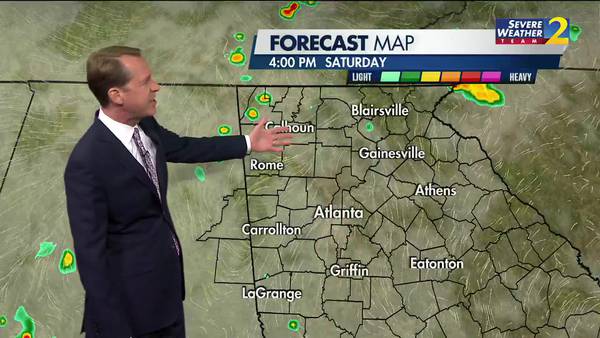 Partly cloudy start ahead for your Saturday morning