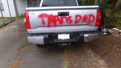 Police investigating hate speech spray-painted on Barrow County teacher’s truck