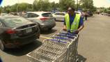 Supermarket worker saves child locked inside car in 93-degree heat 