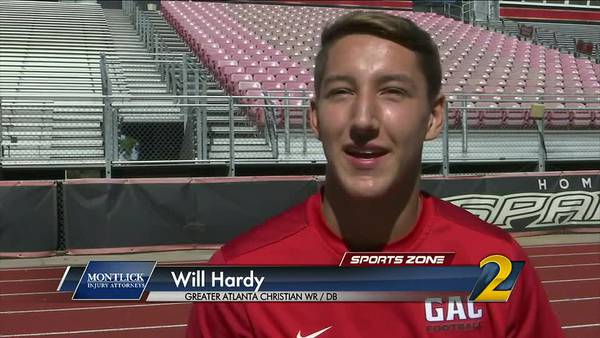 GAC's Will Hardy: Montlick Injury Attorneys Athlete of the Week