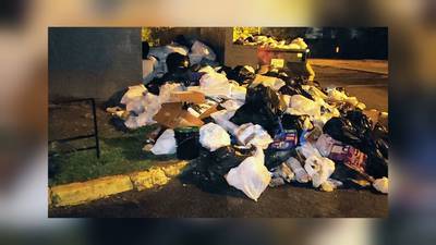 DeKalb County renters say trash hasn’t been picked up at complex since February