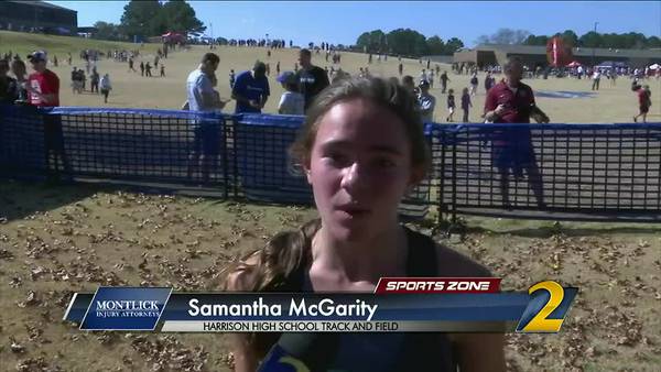 Harrison's Samantha McGarity: Montlick Injury Attorneys Athlete of the Week
