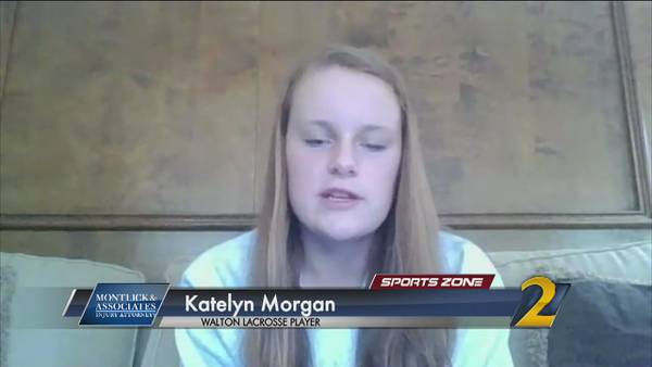 Walton's Katelyn Morgan: Montlick & Associates Athlete of the Week