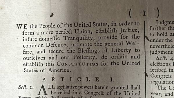 A rare copy of the US Constitution went missing for centuries. Now it's being auctioned for millions