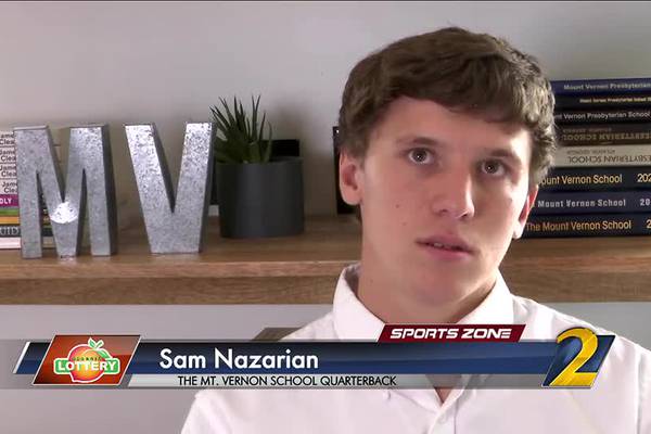 Mt. Vernon's Sam Nazarian: Georgia Lottery Scholar Athlete