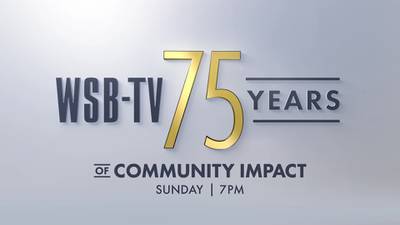 Watch WSB-TV: 75 Years of Community Impact this Sunday on Channel 2