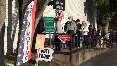 Early voting underway in some Georgia counties