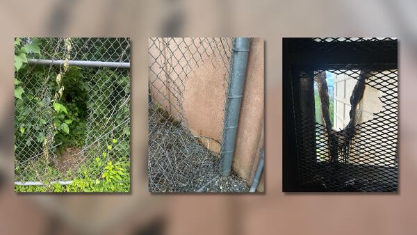 Several holes found in fences at Fulton County Jail, but no one escaped through them
