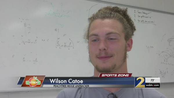Peachtree Ridge's Wilson Catoe: Georgia Lottery Scholar Athlete