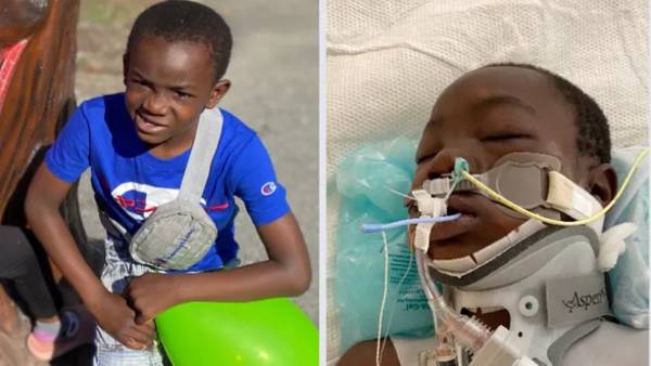 7-year-old Georgia boy in critical condition after being shot randomly while watching TV with family