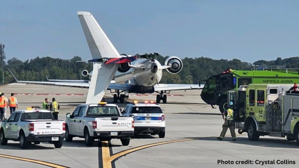 2 Delta planes collide on tarmac at Atlanta airport