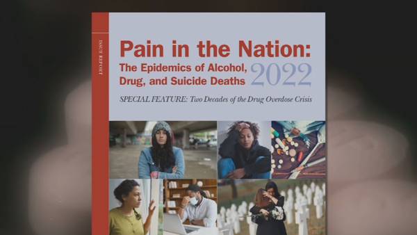 More than 180,000 people died from substance abuse in 2020