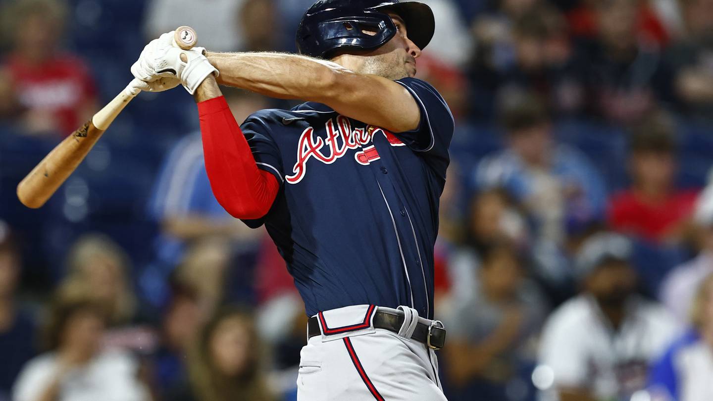 Matt Olson breaks Andruw Jones' record for most home runs in a single  Braves season – WSB-TV Channel 2 - Atlanta