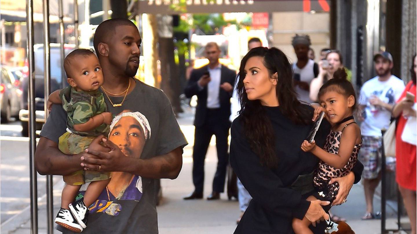 Kanye West and estranged wife Kim Kardashian attend Virgil Abloh's