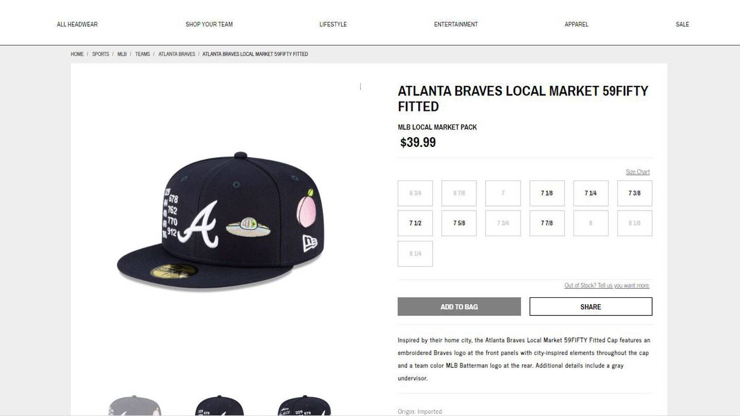 The 'Local Market' MLB hats were mocked so badly they were axed 