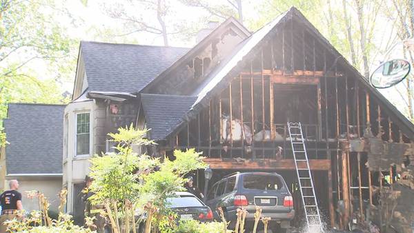 Alpharetta home destroyed as heavy wind makes battling fire more difficult
