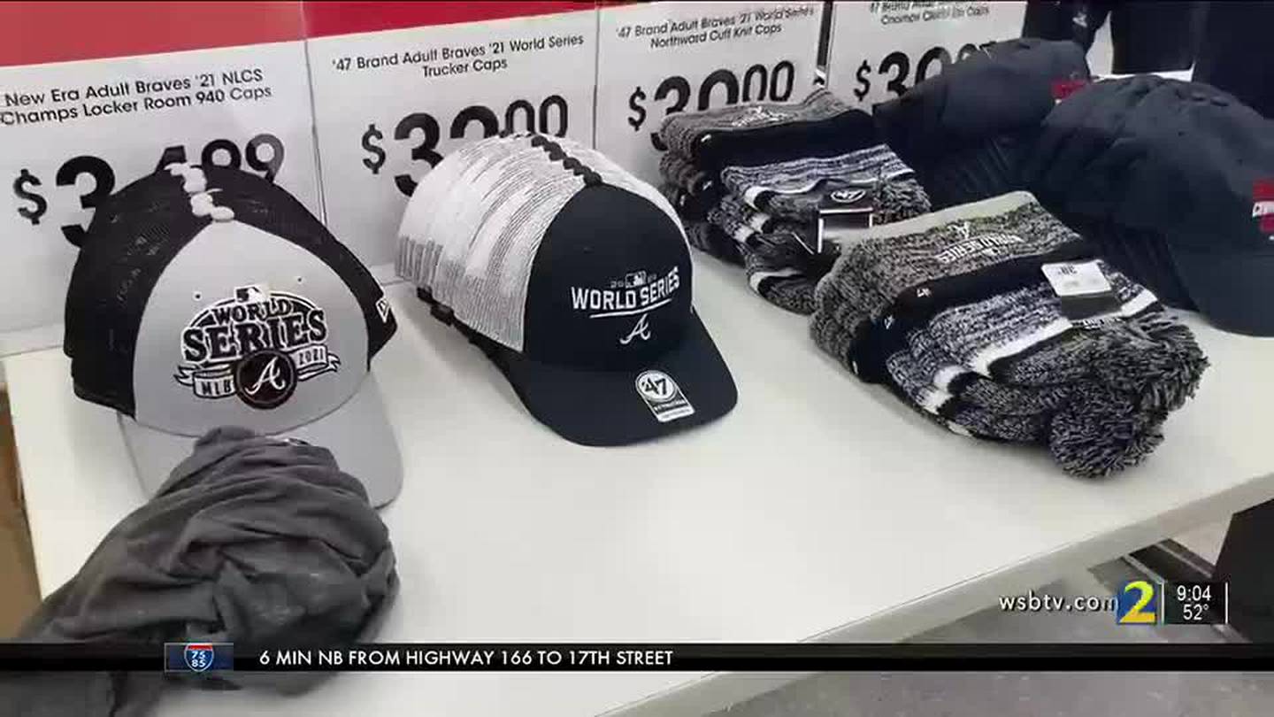 Braves fans rush out to get World Series 2021 merchandise – WSB-TV