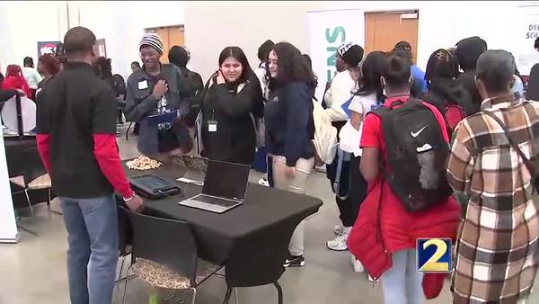 Hundreds of highschoolers attended this year's Future Successors Career and College Expo