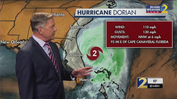 Gov. Kemp urging Georgians to leave the coast ahead of Hurricane Dorian