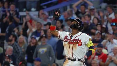 VIDEO: Adorable Kid Mashing HR in Ronald Acuna Jr Jersey and Going