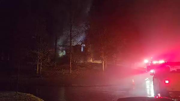 3 adults, 3 children able to escape before Forsyth County home destroyed by fire