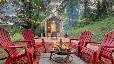Escape to north Georgia mountains tiny house for less than $100