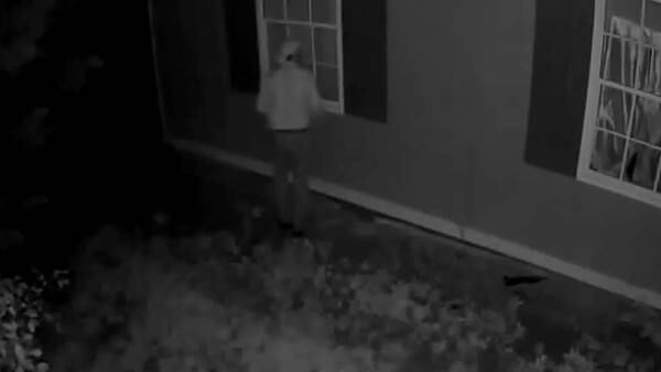 Surveillance camera caught man peering into Norcross teen’s bedroom window