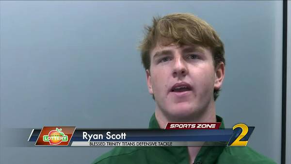 Blessed Trinity's Ryan Scott: Georgia Lottery Scholar Athlete