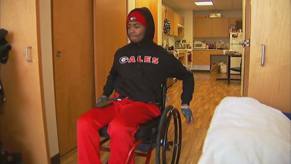 Football player injured in Bulldogs game 7 years ago happy to cheer Dawgs to championship