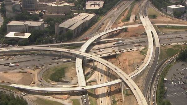 New off ramp opens in GA 400/I-285 interchange