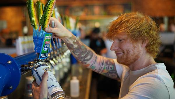 ‘We found beer right where we are;’ Ed Sheeran serenades Atlanta brewery patrons, buys them a round