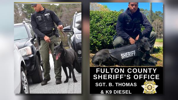 Fulton County Sheriff’s Office mourns loss of retired K-9 deputy