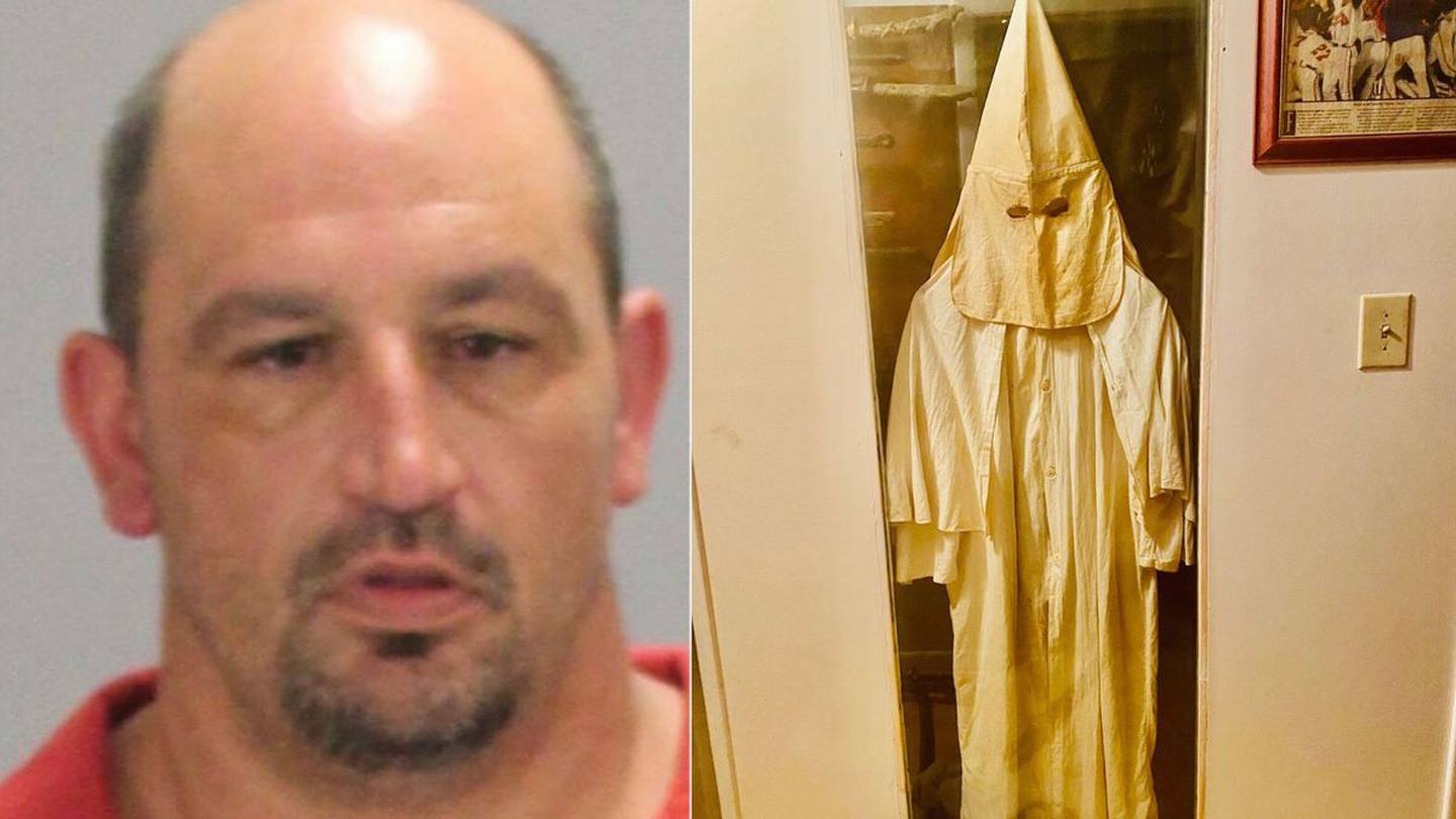 Sheriff: KKK robe, meth found during search of Georgia home