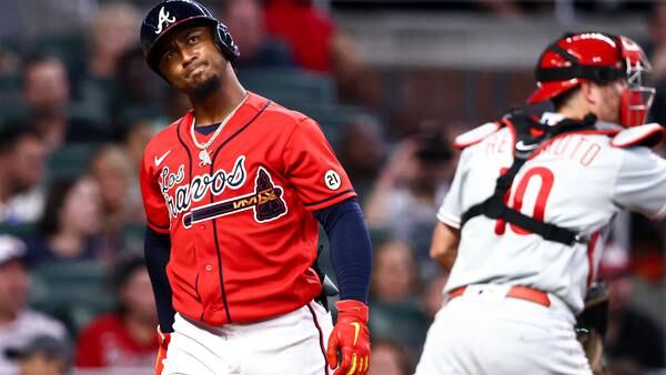 Ozzie Albies fractures pinky, will miss rest of season