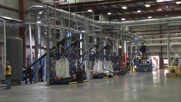 Electric vehicle battery recycling plant opens in Newton County