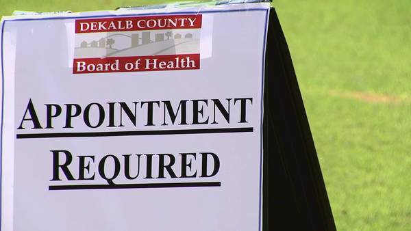 Georgia Department of Health holds mass monkeypox vaccine clinic in DeKalb County