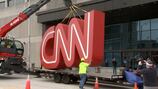 Iconic sign removed from front of old CNN Center